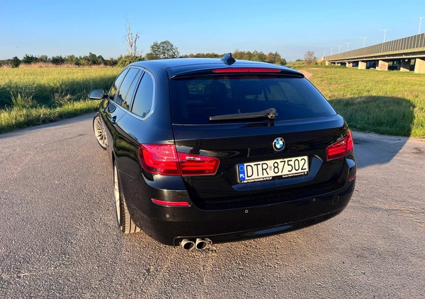 BMW Seria 5 cena 69900 przebieg: 142239, rok produkcji 2014 z Trzcińsko-Zdrój małe 436